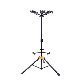 Soporte HERCULES para tres instrumentos, yugo mejorado de agarre plegable automático (AGS)  GS432B-PLUS - Hergui Musical