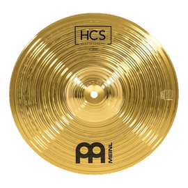PLATILLO 12 SPLASH MEINL SERIE HCS. FABRICADO CON LATÓN. TIMBRE SEMI BRILLANTE. BUEN NIVEL DE VOLUMEN. SUSTAIN MEDIO. TERMINADO BRILLANTE   HCS-12S - Hergui Musical
