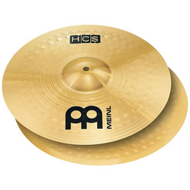 PLATILLO 14 HI-HATS. MEINL SERIE HCS. FABRICADOS CON LATÓN. TORNEADOS Y MARTILLADOS POR COMPUTADORA   HCS-14H - herguimusical