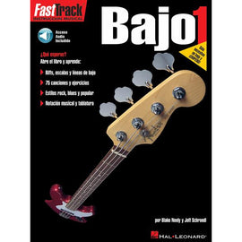 METODO FAST TRACK BAJO ELECTRICO 1 (ESPAÑOL) | Mod. HL00695596 |678 | HAL LEONARD | - herguimusical