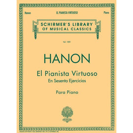 METODO HANON PARA PIANO "EL PIANISTA VIRTUOSO"  HL50257680 - herguimusical