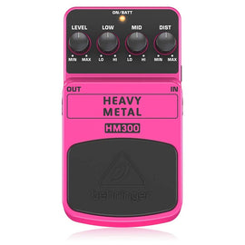 PEDAL DE EFECTO HEAVY METAL BEHRINGER HM300        HM300 - Hergui Musical