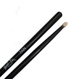 BAQUETA DE MAPLE CON PUNTA DE NYLON 5B, COLOR NEGRA  HEAD-PRO  HP-BAQ-7ABK - Hergui Musical