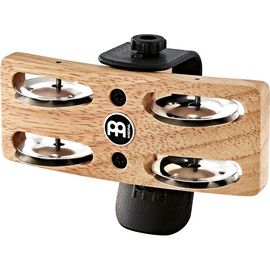 PANDERO MEINL DE TALÓN, OPCIÓN MANOS LIBRES, SE MONTA EN EL ZAPATO COMO UN CALZADOR, CRÓTALOS DE ACERO INOXIDABLE, FABRICADO CON PLÁSTICO y ROBLE DE SIAM   PHTA - herguimusical