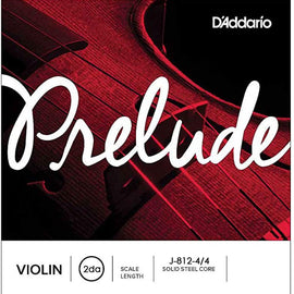 CUERDA SUELTA 2da. PARA VIOLIN D ADDARIO   J812-4/4M - herguimusical