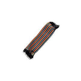 CABLE CON CONECTORES PARA PROTOBOARD 25cm MACHO-MACHO  RADOX  690-835 - Hergui Musical