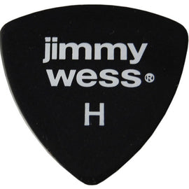 PLUMILLA 1 PIEZA TRIANGULO NEGRO HEAVY  JIMMY WESS   JW-TR-HBK(50) - herguimusical