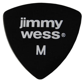 PLUMILLA 1 PIEZA TRIANGULO NEGRO MEDIUM  JIMMY WESS   JW-TR-MBK(50) - herguimusical