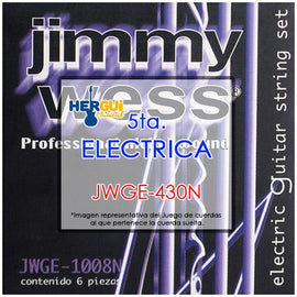 CUERDA 5TA .030 ELECTRICA JIMMY WESS 430N - herguimusical