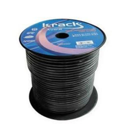 CABLE POR METRO PARA MICRÓFONO NEGRO  KRACK   KMX-2X24 - herguimusical