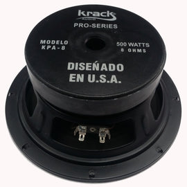 BOCINA 8" PROFESIONAL  KRACK   KPA-08 - herguimusical
