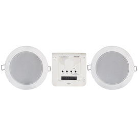 SISTEMA DE SONIDO AMBIENTAL PARA ESTANCIAS PEQUEÑAS CON REPRODUCTOR DE USB REPRODUCTOR   FONESTAR   KS-03 - herguimusical