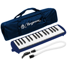 MELÓDICA "PIANO" 32 NOTAS CON FUNDA, COLOR AZUL  MAGMA   M3203 - herguimusical