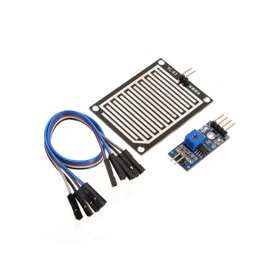 Detector De Lluvia Y Nieve Con Calefacción RS-YUX-N01R01-H — 10-30V, Salida Interruptor, Comunicación RS485