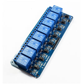 MODULO RELEVADOR DE 5 VOLTS 8 CANALES  MEXBUSA  XTRON   MOD-8CH - herguimusical