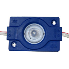 MÓDULO DE LED 12V LUPA 1.5w COLOR AZUL  WICKED   MOD-LED/LUP-BL - herguimusical