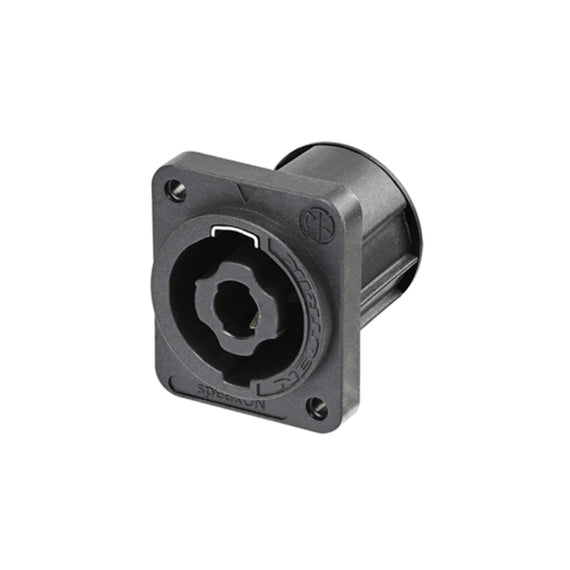 CONECTOR SPEAKON PARA CHASIS 4 POLOS, SERIE XX   NEUTRIK   NL4MP-XX - Hergui Musical