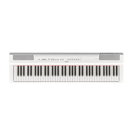 PIANO DIGITAL INTERMEDIO P121, COLOR BLANCO (INCLUYE ADAPTADOR PA-150)  YAMAHA   P121WH - herguimusical