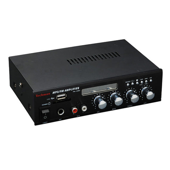 AMPLIFICADOR BASICO CON USB TECH  HARDEN    PA-126U - herguimusical