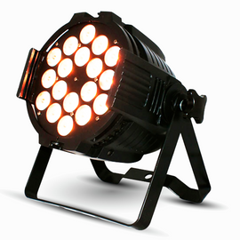 LUZ PAR MEGALUZ 18 LEDS 10w MEGALUZ  PAR-18X10RGBWA - herguimusical