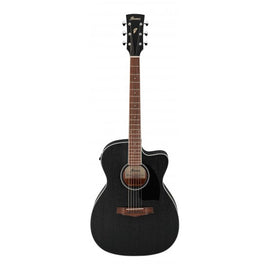 GUITARRA ELECTROACÚSTICA IBANEZ NEGRO OKUME, NEGRO VETEADO  PC14MHCE-WK - Hergui Musical