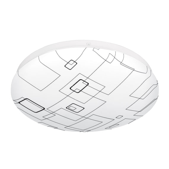 LUMINARIO LED 8W PLAFON DECORATIVO CUADROS LUZ DIA   VOLTECK    PLA-501L - Hergui Musical