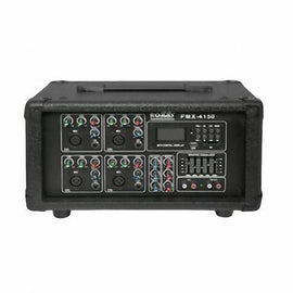 CONSOLA AMPLIFICADA 4 CANALES  BLUETOOTH/USB/MP3/AUX   ROMMS        PMX-4150 - herguimusical