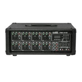 CONSOLA AMPLIFICADA 8 CANALES  BLUETOOTH/USB/MP3/AUX   ROMMS        PMX-8180 - herguimusical