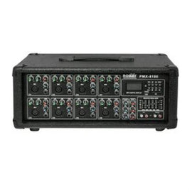 CONSOLA AMPLIFICADA 8 CANALES  BLUETOOTH/USB/MP3/AUX   ROMMS        PMX-8180 - herguimusical