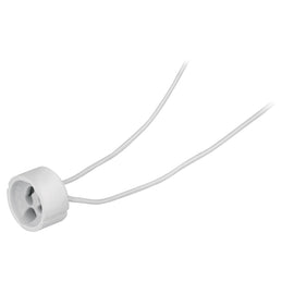 PORTALAMPARA DE PORCELANA PARA BASE gu10 VOLTECK   POPO-21 - Hergui Musical