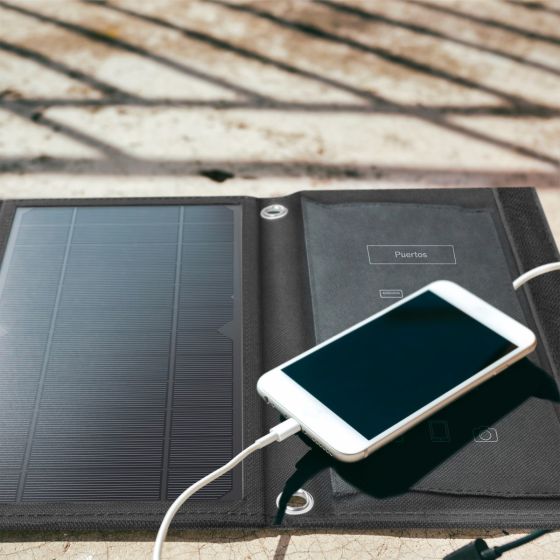 Bateria solar portatil