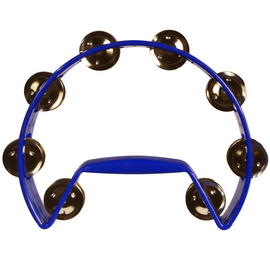 PANDERO COLOR AZUL  NEW BEAT  PT-80-BLU - herguimusical