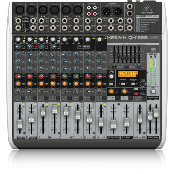 MEZCLADORA BEHRINGER  MOD. QX1222USB - Hergui Musical