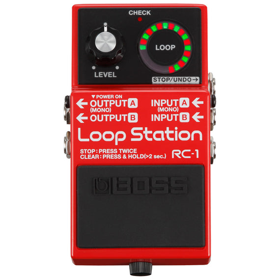 PEDAL DE EFECTO LOOP STATION  BOSS   RC-1 - herguimusical