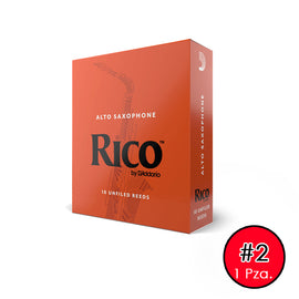 CAÑA No. 2 (1 PZA) PARA SAX ALTO RICO  RJA1020(10) - herguimusical