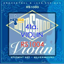 CUERDA 4TA. SUELTA P/ VIOLIN  ROTOSOUND  RS1004 - herguimusical