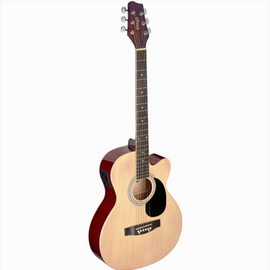GUITARRA ELECTROACÚSTICA COLOR NATURAL  STAGG   SA20ACE-NAT - herguimusical