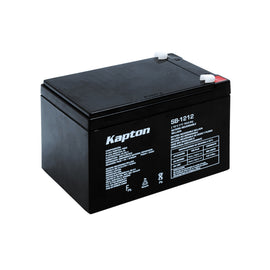 BATERIA RECARGABLE SELLADA 12V 12A KAPTON SB-1212        SB-1212 - Hergui Musical