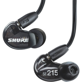 AUDÍFONOS AISLANTES DE SONIDO CON BAJOS PROFUNDOS Y CABLE DESMONTABLE   SHURE   SE215-K.