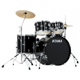 BATERIA TAMA STAGESTAR 5 PZAS. NEGRA C/ ATRILES Y PLATILLOS ECONOMICOS   SG52KH6C-BK - herguimusical