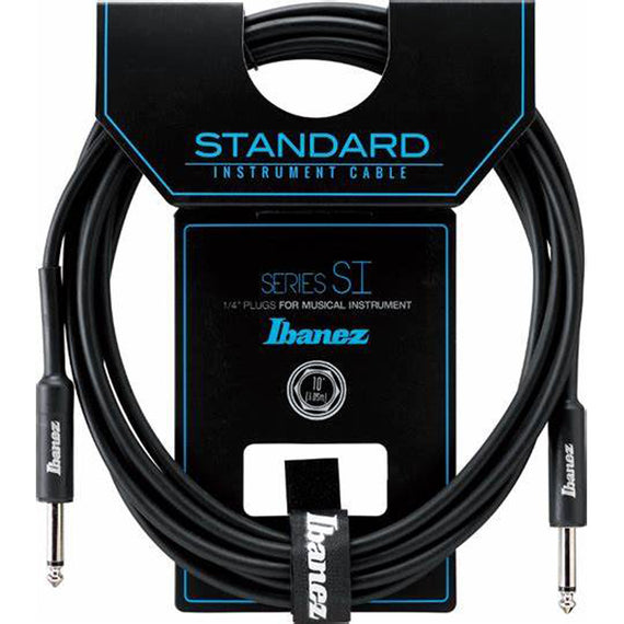 CABLE IBANEZ 6.10 MTS. RECUBIERTO (RECTO/RECTO)  SI20 - Hergui Musical