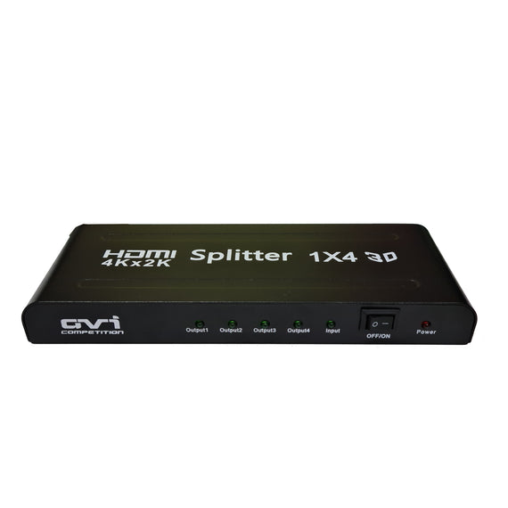 DIVISOR HDMI DE 4 SALIDAS CON AMPLIFICADOR  WICKED   SP13004MI - Hergui Musical