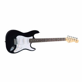 Guitarra eléctrica tipo Stratocaster, color negra   SYMPHONIC   SQOE-CT-A-BK - Hergui Musical