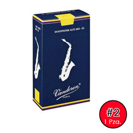 CAÑA No. 2 (1 PZA) PARA SAX ALTO MIB VANDOREN SR212   SR212 - herguimusical