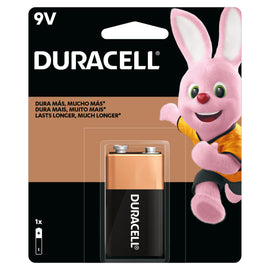 PILA (1 Pza.) TIPO CUADRADA 9V DURACELL   MN1604B1 - Hergui Musical