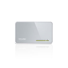 SWITCH TP-LINK, COLOR BLANCO, 8, 10/100 BASE-T(X)  TL-SF1008D - herguimusical