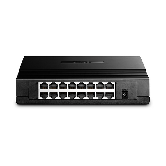 SWITCH DE SOBREMESA CON 16 PUERTOS A 10/100 MBPS  TP-LINK  TL-SF1016D - herguimusical