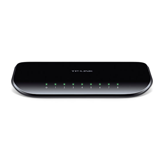 SWITCH DE SOBREMESA CON 8 PUERTOS GIGABIT   TP-LINK  TL-SG1008D - herguimusical