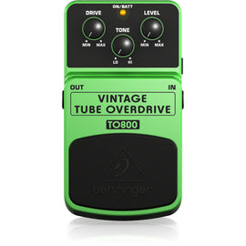 PEDAL BEHRINGER VITAGE TUBE OVERDRIVE   TO800 - Hergui Musical