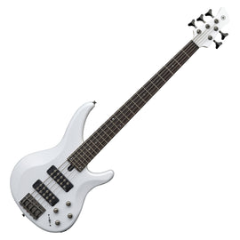 BAJO ELÉCTRICO (5 CUERDAS) ACTIVO CON PRESETS EQ BLANCO  YAMAHA   TRBX305W - herguimusical